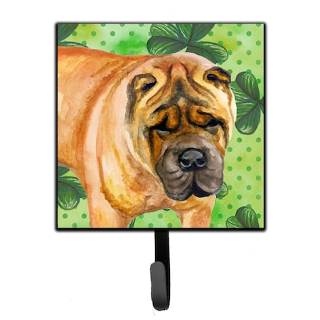 Carolines Treasures Shar Pei St.Patricks Leash or Key Holder BB9835SH4